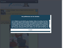 Tablet Screenshot of latelierdebrigitte.skyrock.com
