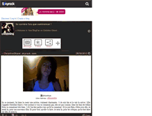 Tablet Screenshot of christineghawi.skyrock.com