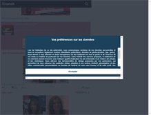 Tablet Screenshot of julie-stephanie-addict.skyrock.com