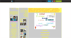 Desktop Screenshot of fiictiionjustiinbiieber.skyrock.com