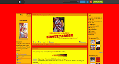 Desktop Screenshot of cirque-passion.skyrock.com