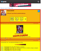 Tablet Screenshot of cirque-passion.skyrock.com