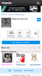 Mobile Screenshot of cassnoix.skyrock.com