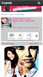 Mobile Screenshot of jbieb-fiction.skyrock.com