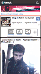 Mobile Screenshot of fall-in-my-illusion.skyrock.com