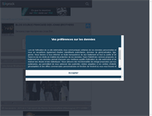 Tablet Screenshot of jonasbrothersthree.skyrock.com