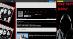 Desktop Screenshot of fic-chut-c-est-un-secret.skyrock.com