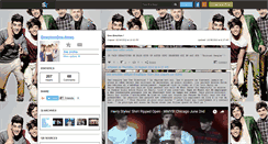 Desktop Screenshot of directionone-news.skyrock.com