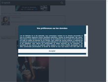 Tablet Screenshot of megan-daily.skyrock.com