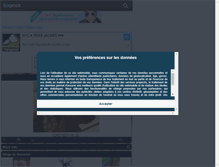 Tablet Screenshot of les-filles-je-vs-adore.skyrock.com