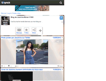 Tablet Screenshot of jasmine-marie-v1993.skyrock.com