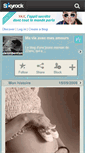 Mobile Screenshot of desirdenfant08.skyrock.com