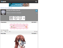 Tablet Screenshot of games-shop.skyrock.com