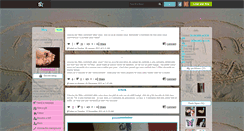Desktop Screenshot of melissa2707.skyrock.com