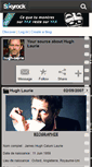 Mobile Screenshot of hugh-laurie.skyrock.com