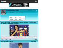 Tablet Screenshot of football-mercato365.skyrock.com