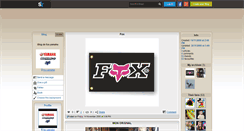 Desktop Screenshot of fox-yamaha.skyrock.com