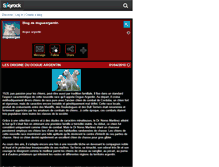 Tablet Screenshot of dogueargentin.skyrock.com