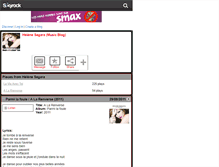 Tablet Screenshot of helenesegara06music.skyrock.com