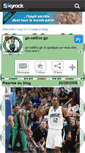 Mobile Screenshot of bostonceltics5.skyrock.com