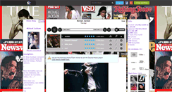 Desktop Screenshot of mister-kingofpop.skyrock.com