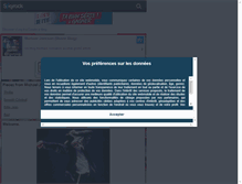 Tablet Screenshot of mister-kingofpop.skyrock.com