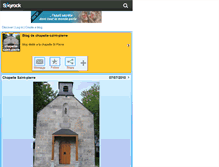 Tablet Screenshot of chapelle-saint-pierre.skyrock.com