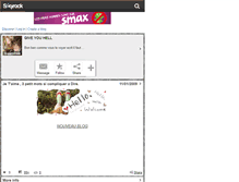 Tablet Screenshot of gaaminee.skyrock.com