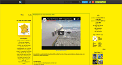 Desktop Screenshot of letourdefrance-2009.skyrock.com