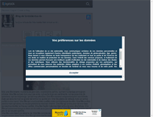 Tablet Screenshot of la-mode-ma-vie.skyrock.com
