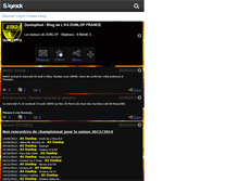 Tablet Screenshot of dunlopfoot.skyrock.com