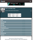 Tablet Screenshot of demi-soource-music.skyrock.com