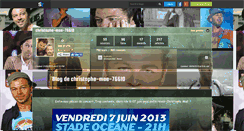 Desktop Screenshot of christophe-mae-76610.skyrock.com