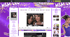 Desktop Screenshot of miley-and-mandy-show-x3.skyrock.com