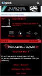 Mobile Screenshot of gears0fwar.skyrock.com