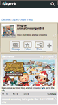 Mobile Screenshot of animalcrossingwii516.skyrock.com