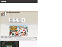 Tablet Screenshot of animalcrossingwii516.skyrock.com