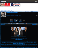 Tablet Screenshot of after-prisonbreak.skyrock.com