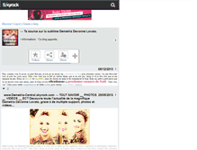 Tablet Screenshot of demetria-central.skyrock.com