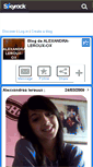 Mobile Screenshot of alexandra-leroux-ox.skyrock.com