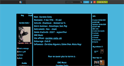 Desktop Screenshot of caroline-costa--zik.skyrock.com