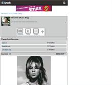 Tablet Screenshot of beyonce-oficiel.skyrock.com