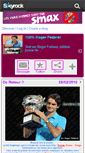 Mobile Screenshot of go-roger-federer.skyrock.com