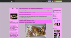 Desktop Screenshot of mesrecettesmalines.skyrock.com