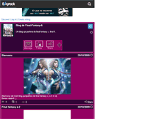 Tablet Screenshot of final-fantasy-6.skyrock.com