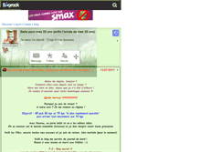 Tablet Screenshot of bellepourmes25ans.skyrock.com