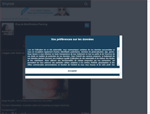 Tablet Screenshot of modification-piercing.skyrock.com