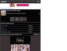 Tablet Screenshot of fabulous-britney-music.skyrock.com