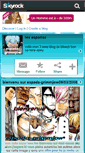 Mobile Screenshot of espada-grimmjow.skyrock.com