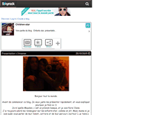 Tablet Screenshot of children-star.skyrock.com